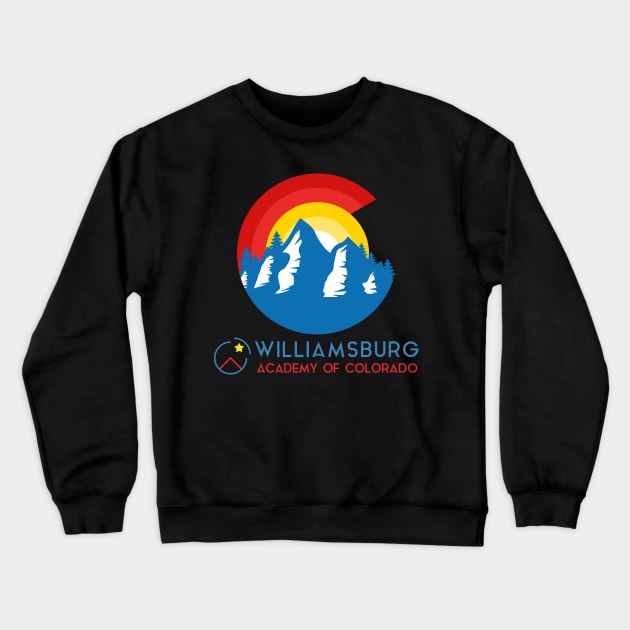 Williamsburg Academy Colorado Crewneck Sweatshirt by ciyoriy